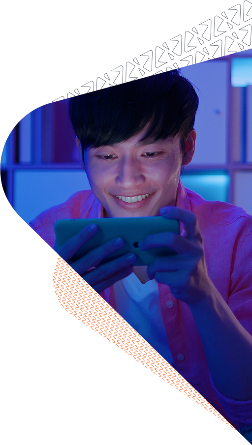 Playing mobile games